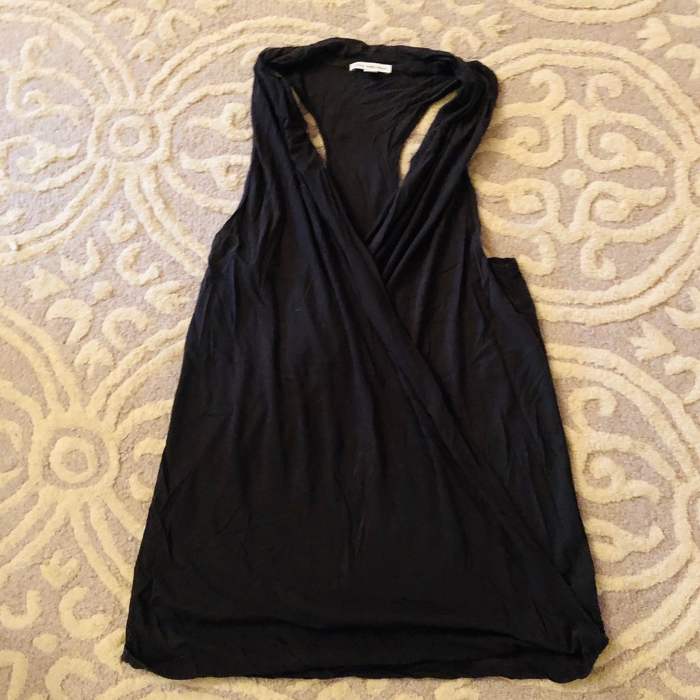 James Perse raceback cross front tank sz 2/medium